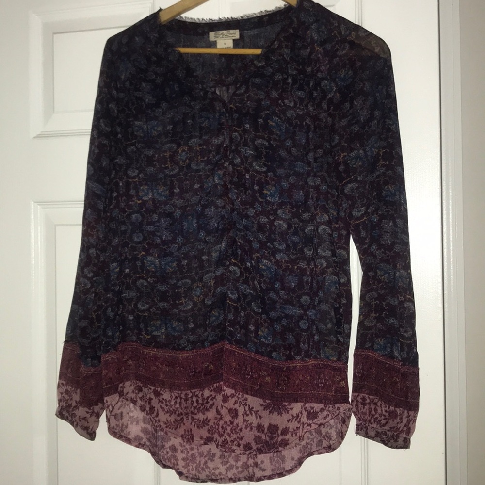 Lucky brand summer blouse/shirt